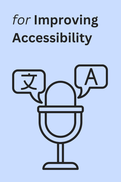 Improving Accessibility